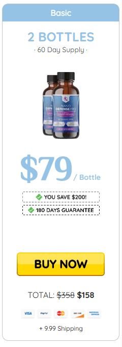 nanodefense pro 2 bottles price