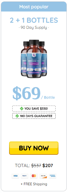 nanodefense pro 3 bottles price