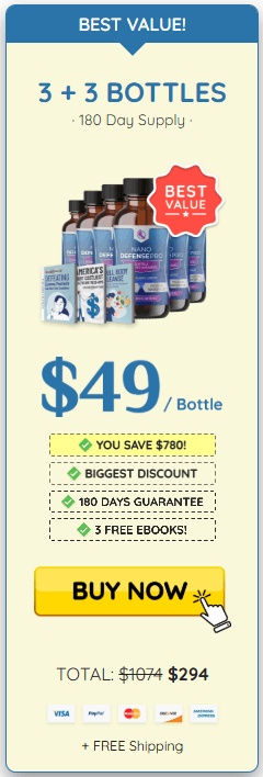 nanodefense pro 6 bottles price